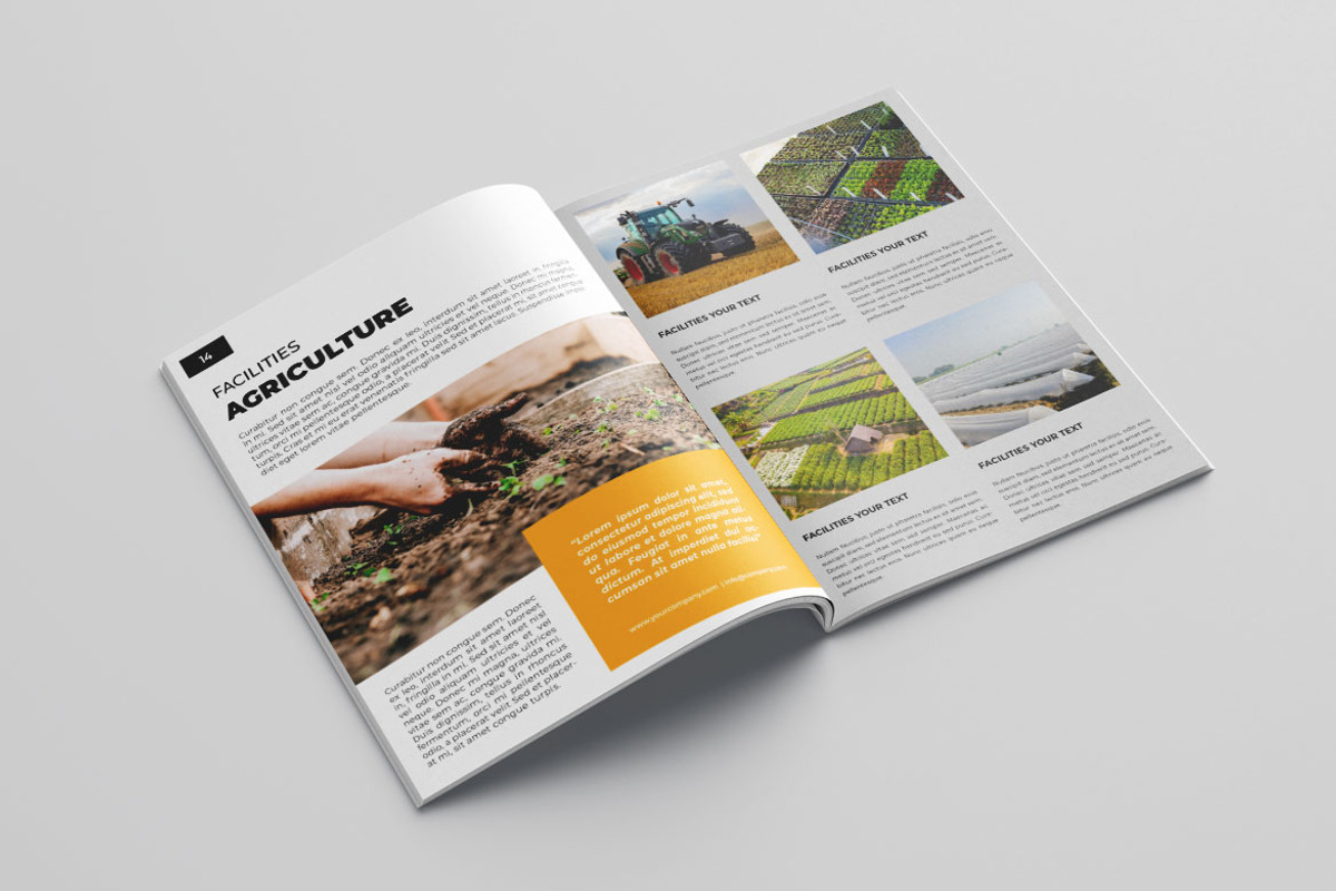Agriculture Brochure Vol.1, a Brochure Template by Bewalrus Studio (Photo 10 of 11)