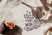 Cozy Autumn Hand Drawn Collection, a Seasonal Illustration by Leila Divine (Thumbnail 28 of 29)
