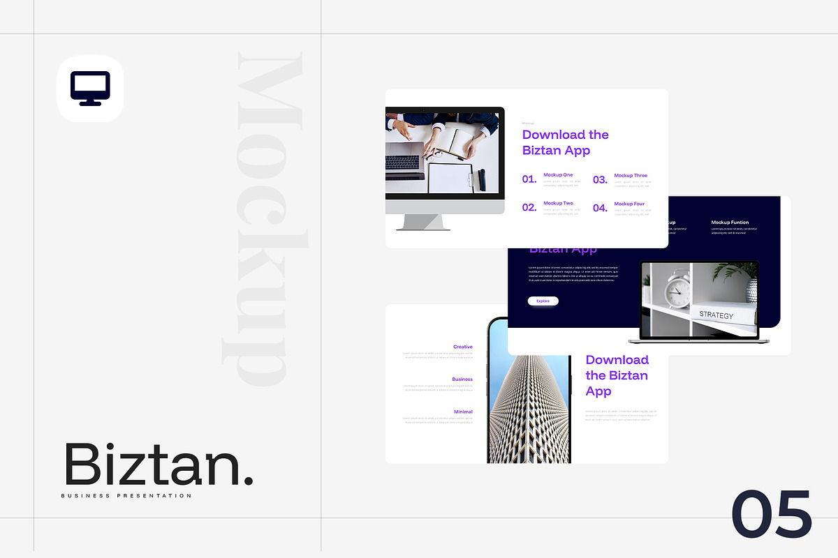 Biztan – Business Google Slides, a Presentation Template by Ermedia Studio (Photo 3 of 8)