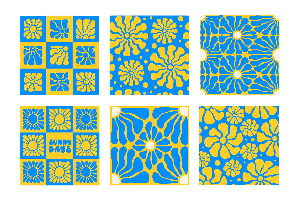 Sunburst Groovy Design Element Set, a Decorative Illustration by Lettering_Logo (Photo 6 of 8)
