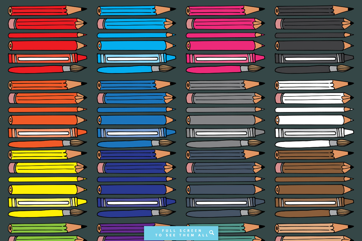 Perfect Pencil Illustrator Brushes preview 2