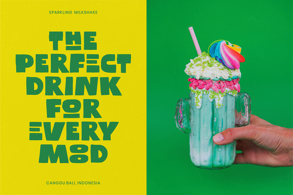 Poffy - Quirky Bold Display Font, a Sans Serif Font by agnyhasyastudio (Photo 12 of 16)