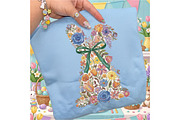 Brushstroke Easter Bunny Png Easter, an Illustration by Designking (Thumbnail 3 of 6)