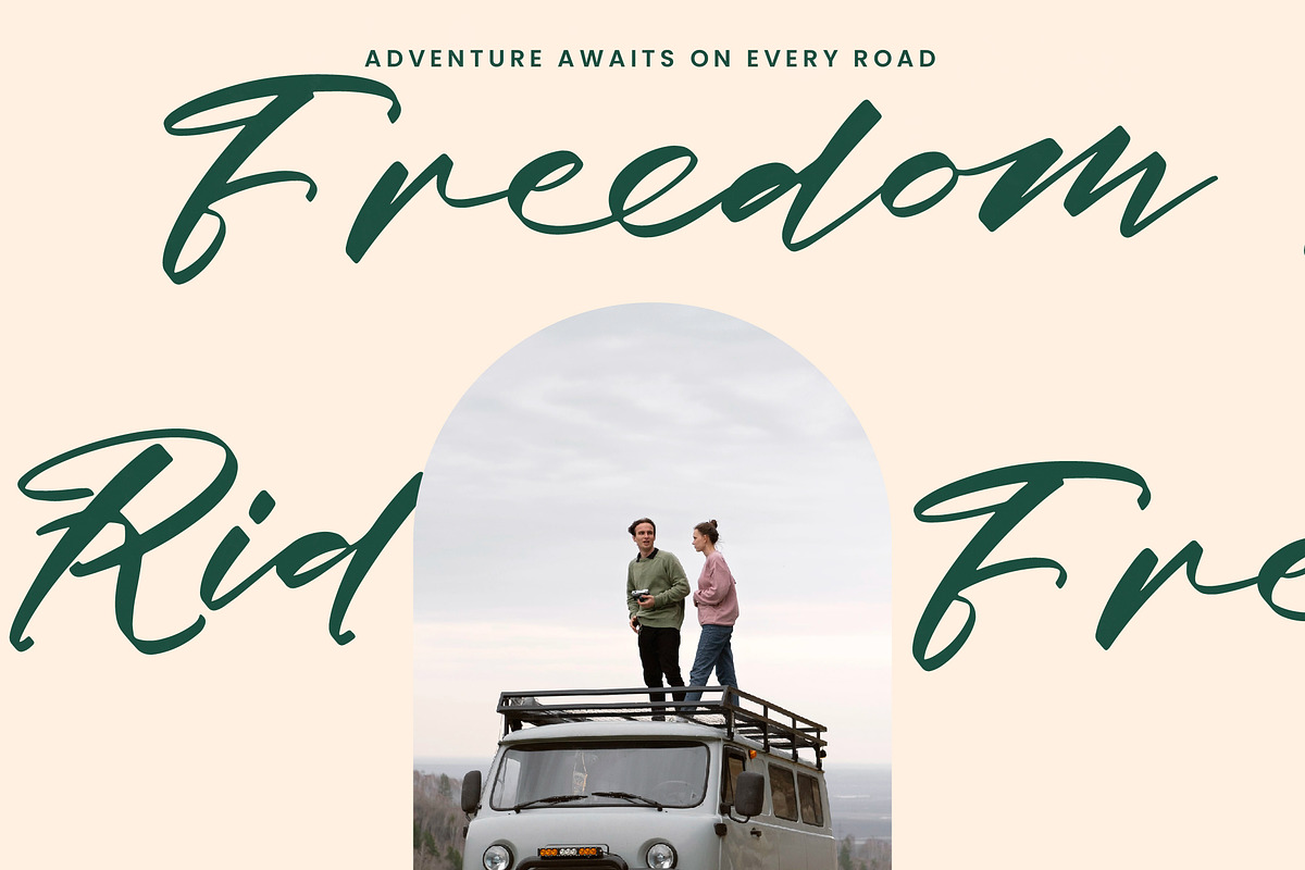 Floating Journey Stylish Handwritten, a Script Font by stylishtype.co (Photo 3 of 20)