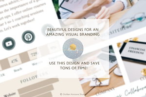 Business Coach Email Signature Canva