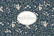 Farmhouse Navy Floral Patterns, a Pattern Graphic by Eclectic Anthology (Thumbnail 4 of 12)