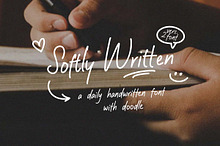 Softly Written Cozy Handwriting