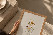 Autumn Watercolor Wildflower Garden, a Seasonal Illustration by Altea Design Studio (Thumbnail 4 of 14)