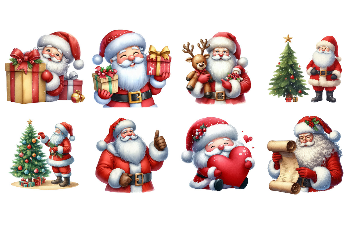 Christmas Santa, an Illustration by Design Market (Photo 3 of 4)