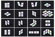 iPhone 14 Pro Max & S22 Ultra Mockup, an iPhone Mockup by Modern Studio (Thumbnail 4 of 20)