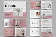 Minimal EBook Template Layout, a Magazine Template by ContestDesign (Thumbnail 1 of 5)