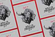 Hand Drawn Buffalo Lion Flyer, a Flyer Template by ashenterprise (Thumbnail 3 of 3)