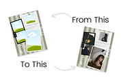 Canva Instagram Templates Vintage, a Social Media Template by Wicked Creative (Thumbnail 7 of 20)