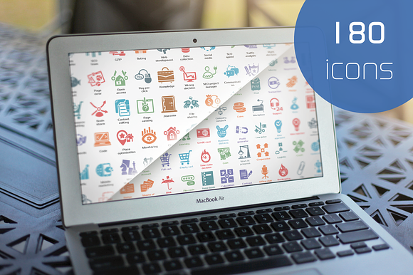 33 Off Seo Business Icons Bundle