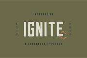 Ignite - Commercial License, a Sans Serif Font by James Lafuente (Thumbnail 1 of 5)