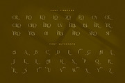 Mitra Macro Luxury Ligature Serif, a Serif Font by Graphicxell (Thumbnail 8 of 8)