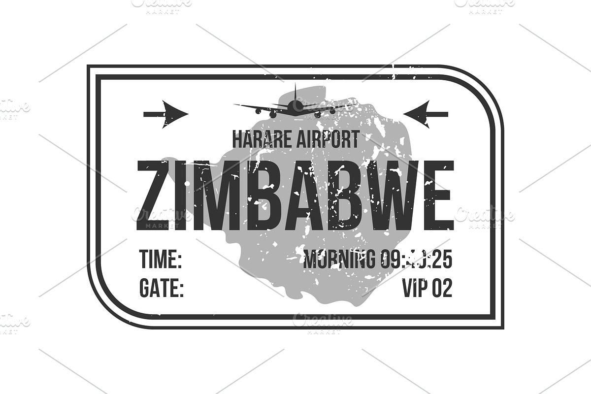 Passport Stamps & Travel Visa Signs, a Transportation Illustration by Kaushal Jangid (Photo 20 of 28)