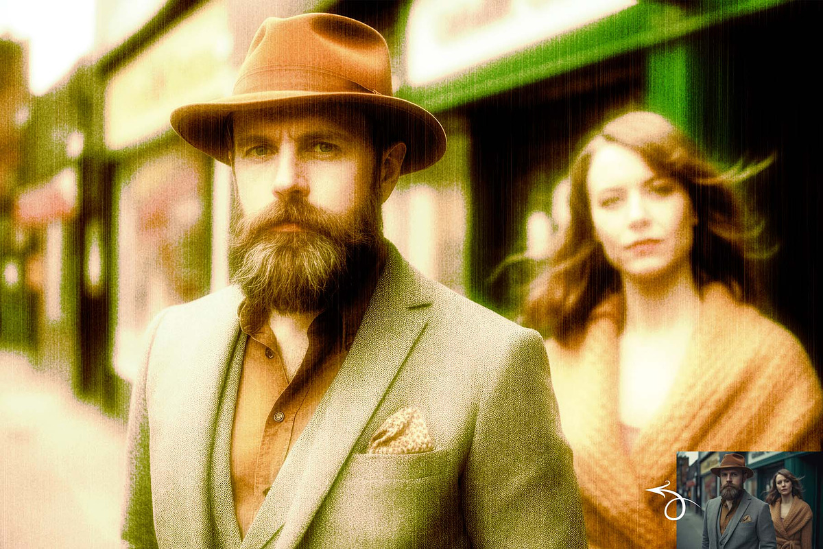 Vintage Glow Photoshop Action, an Action Add-On by MRI STUDIO (Photo 6 of 13)