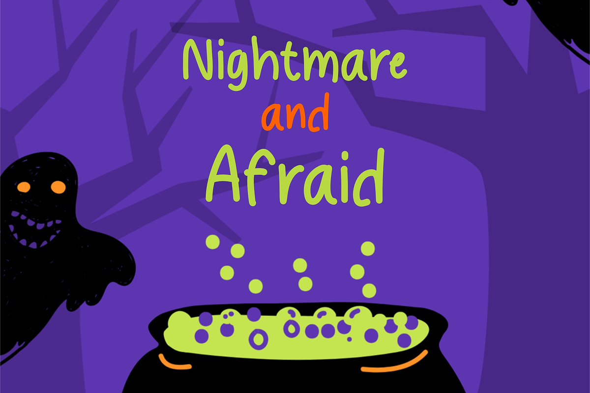 Halloween Day Font, a Handwritten Font by MyFontsShop (Photo 2 of 5)