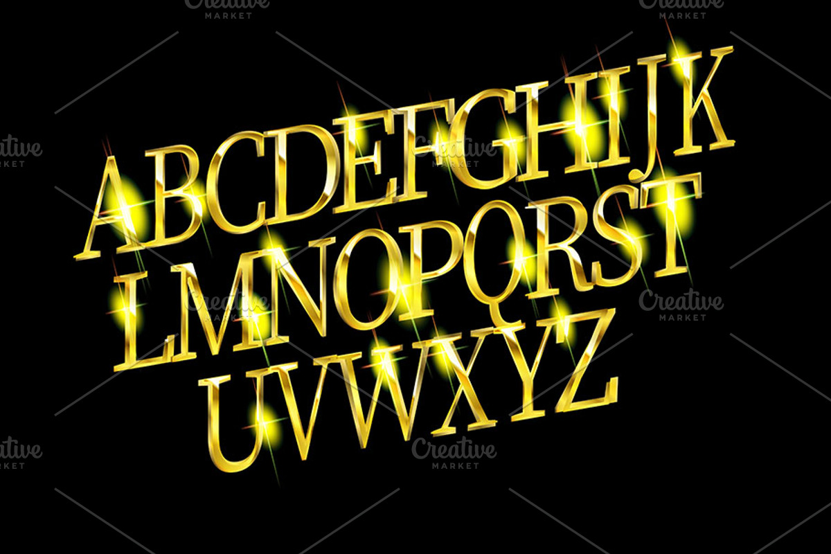 Childish capital letters., a Graphic by Aromeo (Photo 2 of 3)