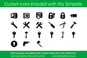 Locksmith Power Point Template, a Presentation Template by Kathy Green Design (Thumbnail 3 of 4)
