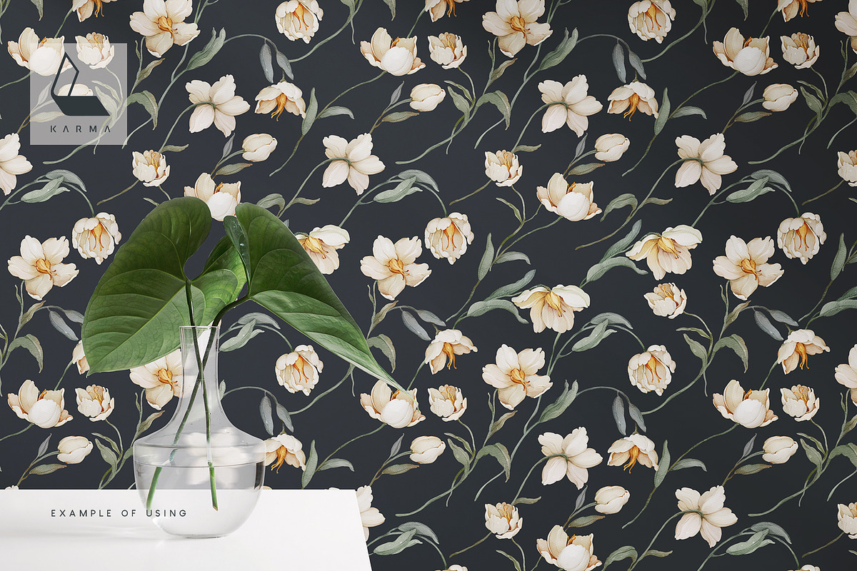 4-in-1 Floral Pattern Bundle, a Pattern Graphic by Karma (Photo 5 of 43)