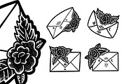 100 Tattoo-Style Tee Designs, an Object Illustration by Design by sebrodbrick (Thumbnail 13 of 34)