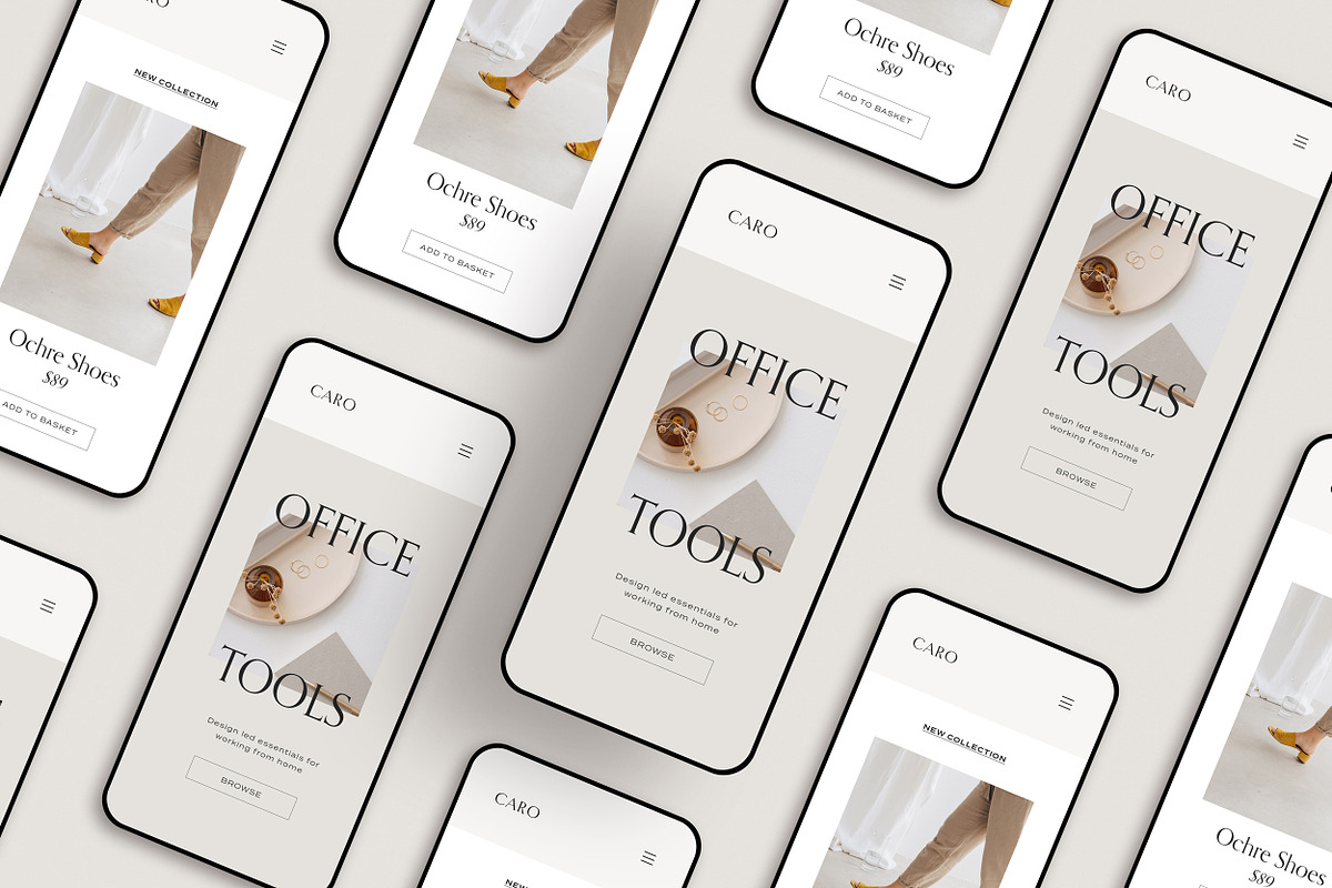 Minimal Website Mockup Scene Creator, an iPhone Mockup by Moyo Studio (Photo 9 of 21)