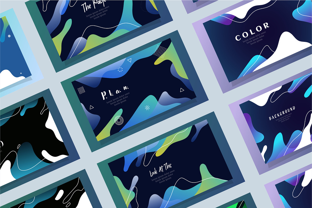 Abstract background vector, a Decorative Illustration by foxndeer (Photo 2 of 4)