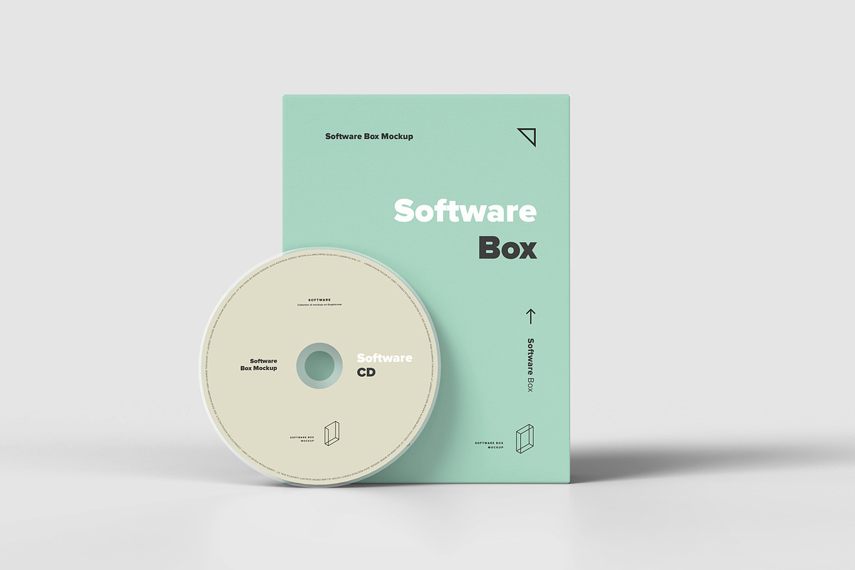 Software Box Mock-up 2, a Packaging Mockup by Yogurt86 (Photo 3 of 16)