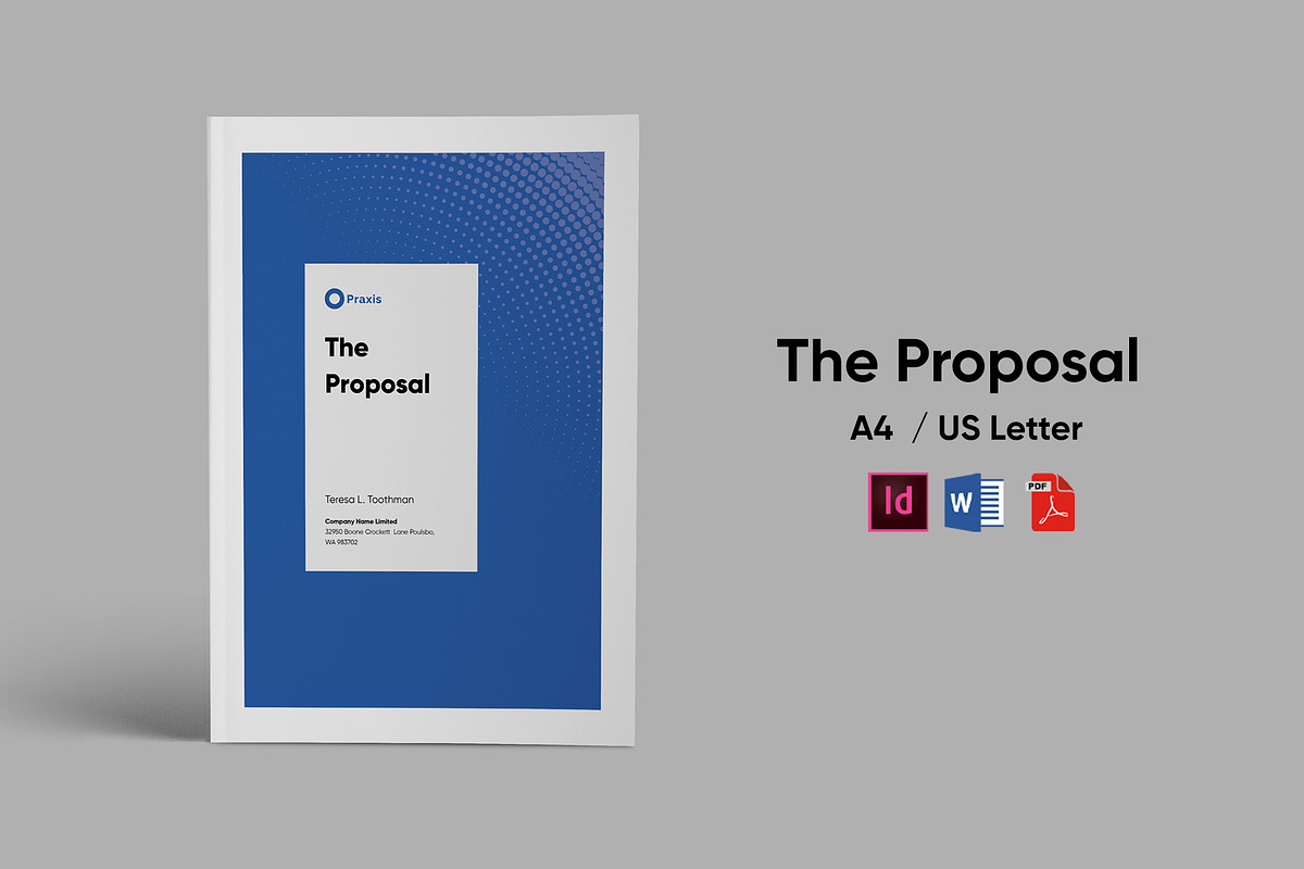 The Proposal, a Stationery Template by azadcsstune (Photo 1 of 11)