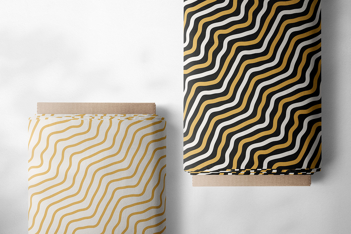 Ripply Seamless Pattern Set, a Pattern Graphic by Curly_Pat (Photo 2 of 8)