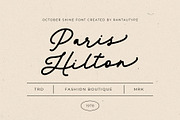 October Shine Monoline Font, a Handwritten Font by RantautypeStudio (Thumbnail 3 of 17)