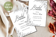 Bridal Shower Invitation Template, an Invitation Template by SimoDigitalArt (Thumbnail 3 of 10)