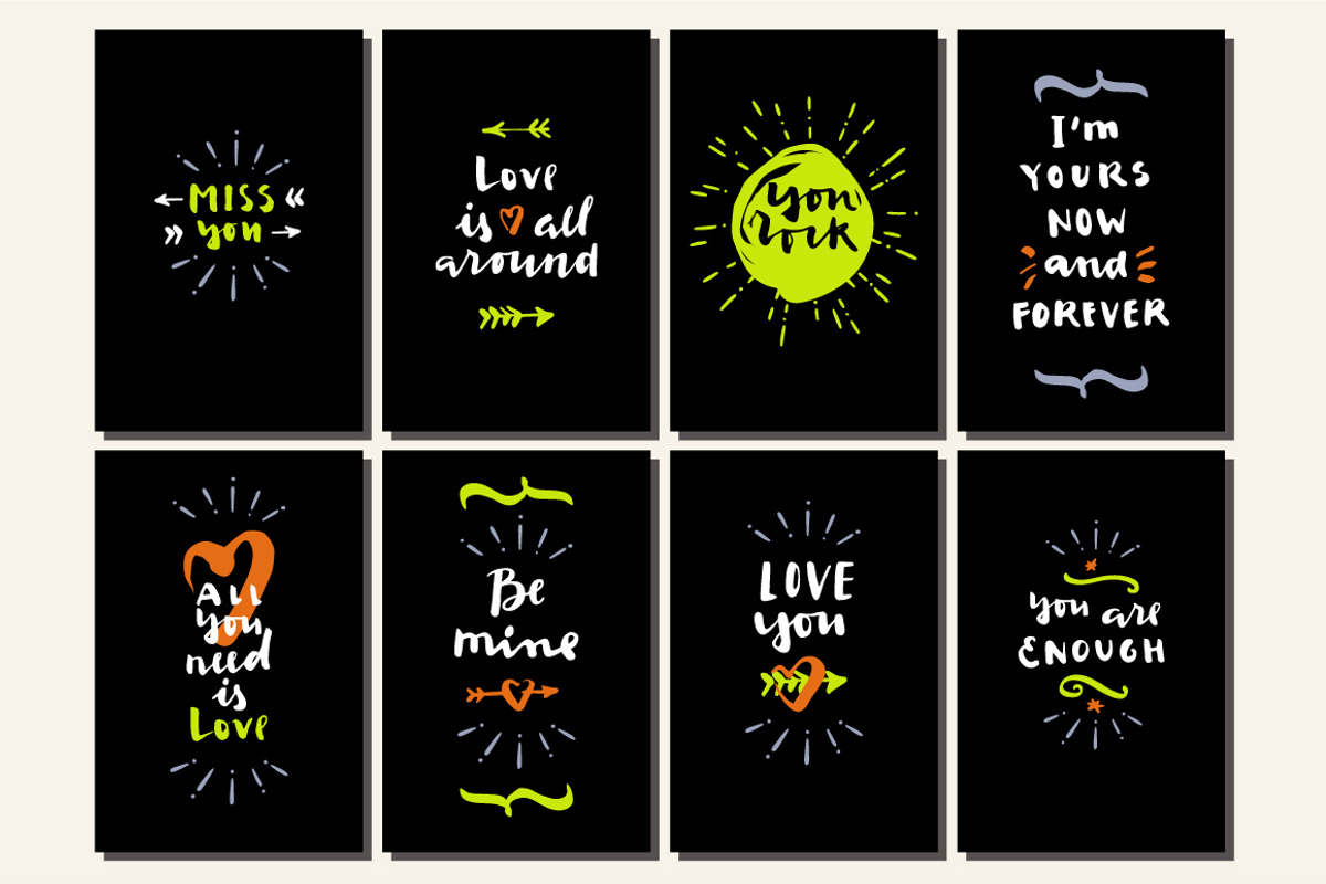 Valentine's Day Set, a Decorative Illustration by Soulful Vectors (Photo 4 of 5)