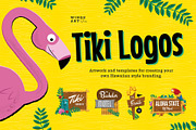 Tiki Illustrations and Logo Designs, an Animal Illustration by Wingsart Studio (Thumbnail 1 of 4)