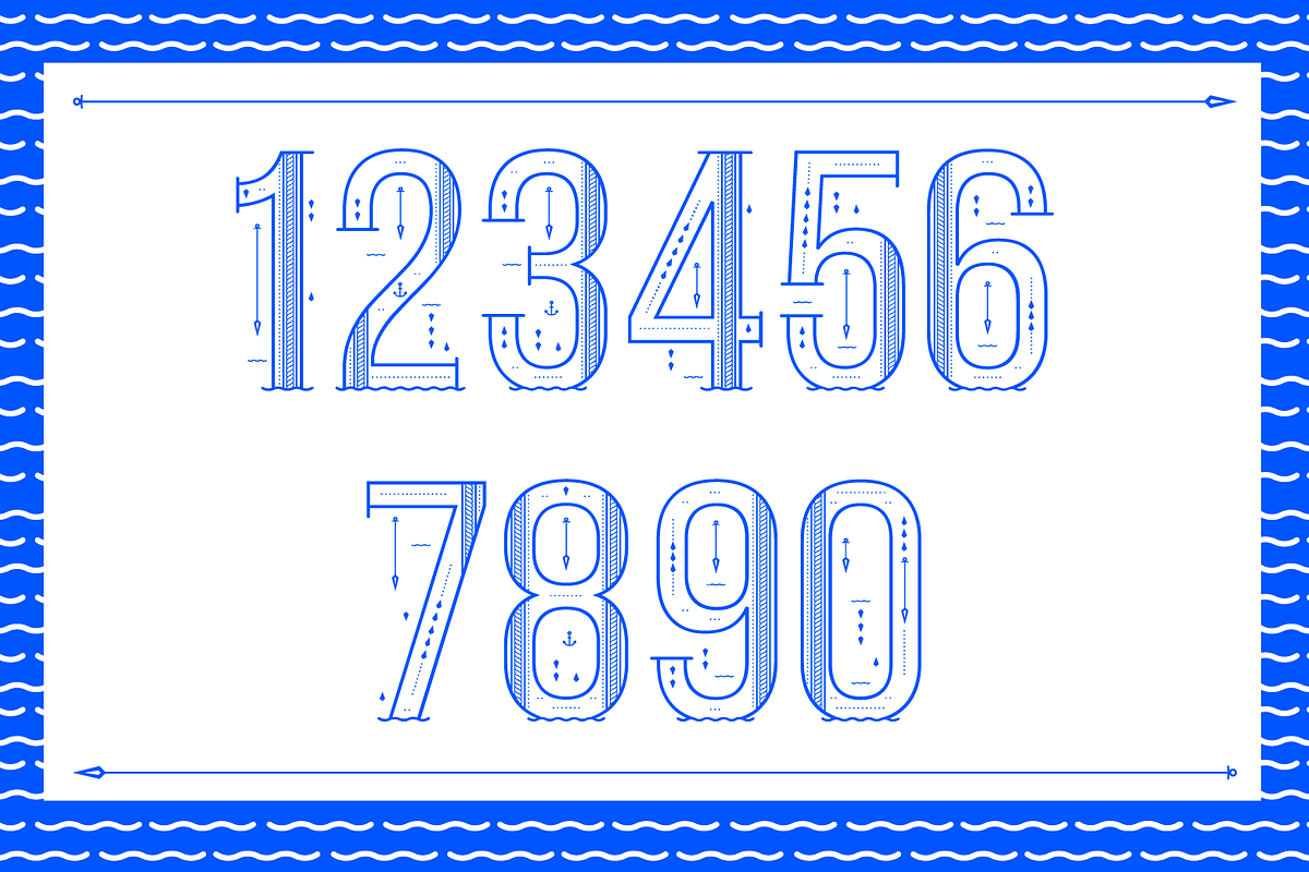 Sea Font preview 4