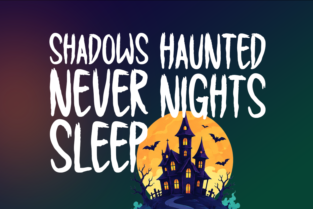 Dread Ghost Typeface, a Handwritten Font by Seemly Fonts (Photo 3 of 5)