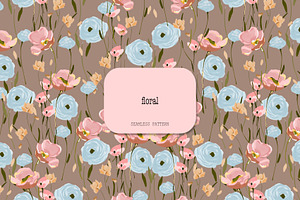 Floral, Naive Blossom Wild Meadow