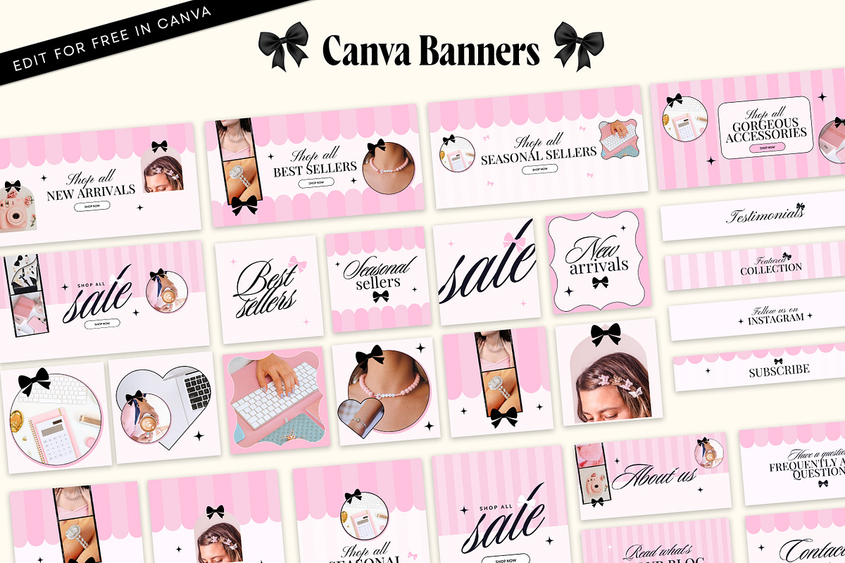 Pretty Pink Girly Shopify Theme, a Shopify Template by Template Twist Shop (Photo 6 of 8)