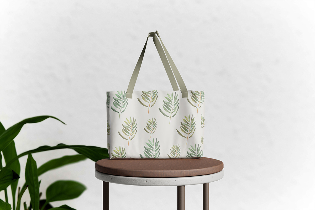 Canvas Tote Bag Mockup, an Apparel Mockup by seulangagraphic (Photo 2 of 5)