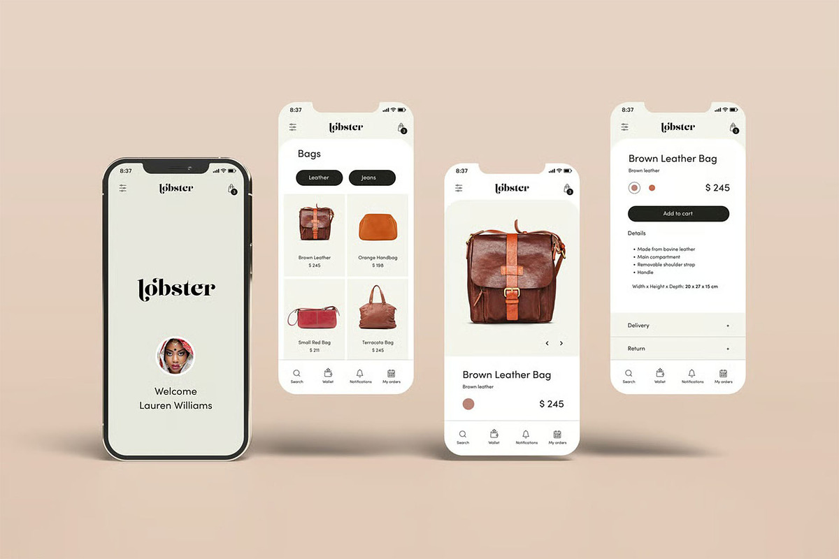 Phone Screen Mock-up, a Device Mockup by zippypixelstudio (Photo 6 of 12)