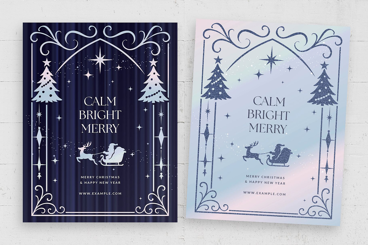 Winter Christmas Flyer Template, a Flyer Template by BrandPacks (Photo 4 of 6)