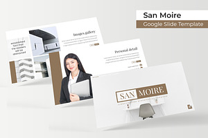 San Moire Google Slide Template