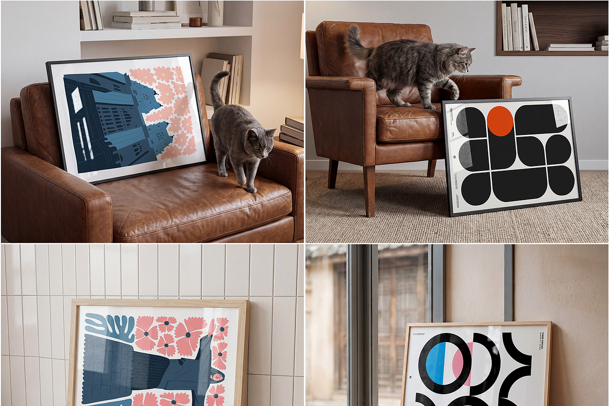 60+ Landscape Frame Mockup PSD, a Household Mockup by MockupShopi (Photo 19 of 20)