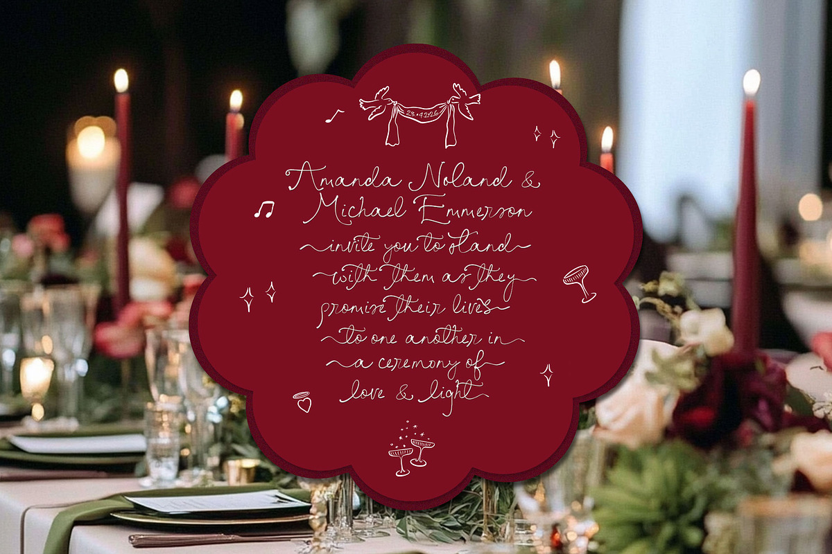 The Fioresque Handwritten Font, a Script Font by Calamar Studio (Photo 14 of 19)