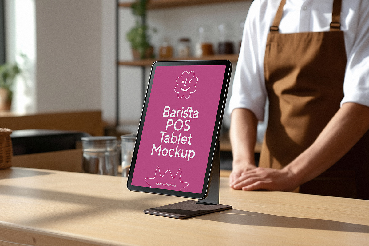 Barista Coffee Branding Mockups, a Mockup by Mockup Cloud (Photo 7 of 9)