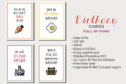 8 Birthday Cards, a Card Template by Cyrah's Collection (Thumbnail 1 of 3)