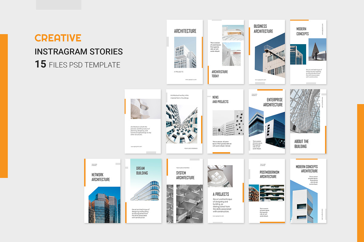 Instagram Templates Bundle 95% OFF, a Social Media Template by UICreative (Photo 8 of 21)