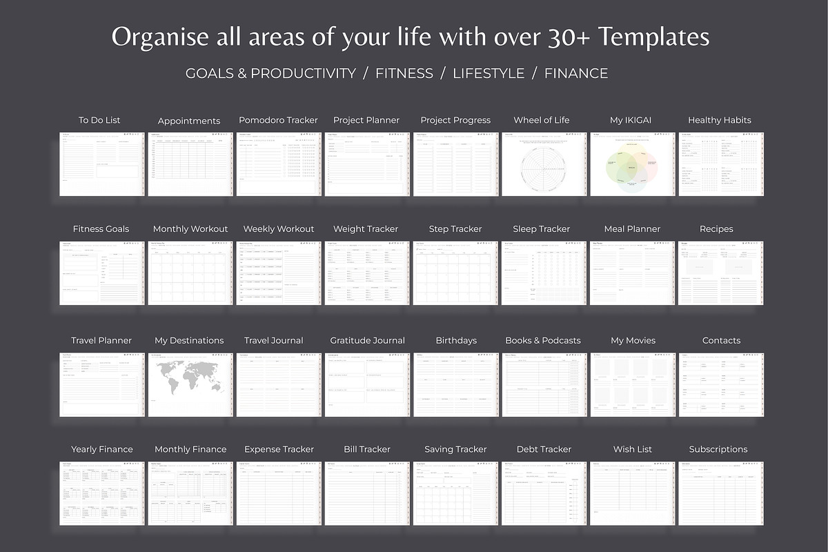 2025 iPad Digital Planner, a Graphic by Makii Templates (Photo 10 of 11)